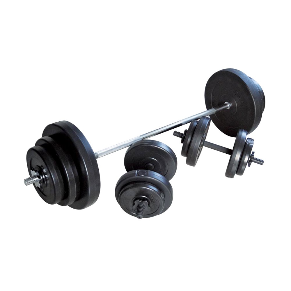 Set de musculación 50 Kg. (40 Kg de disco + 10 Kg. barra) - Hot 8, 9 y 10 May - Fit Store - Equipos Fitness Hogar